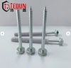 High Quality Grade 8.8 Darcomet Hot Zinc Plated Nail Screw for Facade Dowel 7x105
